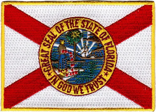 Vista 18 de Parche Bordado de la Bandera del Estado de Minnesota, Emblema MN, Planchado, Versión 2024