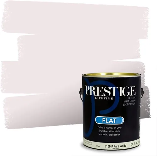 Vista 51 de PRESTIGE Pinturas de pintura interior e imprimación en uno, 1 galón, plano, combinación comparable de Sherwin Williams* Kimono Violet*