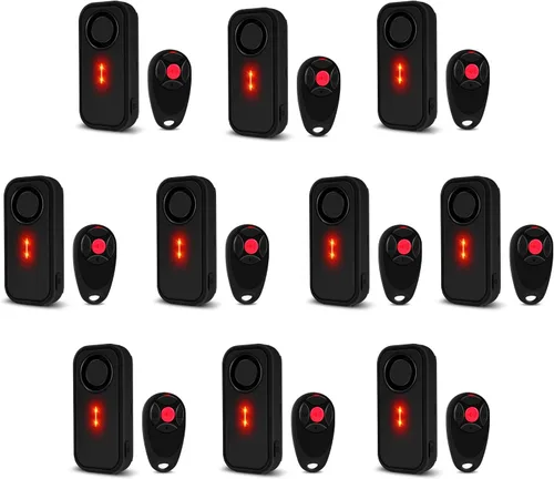 Vista 29 de Sistema de alarma de bicicleta antirrobo, alarma de bicicleta de 113 dB, alarmas de movimiento para bicicleta eléctrica, motocicleta, scooter