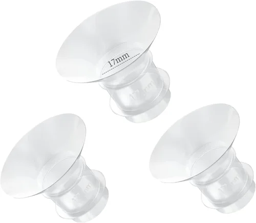 Inserto de brida 3 piezas de 0.669 in para Momcozy S12 pro/S9 pro/S9/S10/S12/Medela/Tsrete/Spectra/Bellabababy, etc. Extractor de leche portátil de