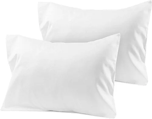 Vista 18 de SAHARBEDDINGS Funda de almohada de viaje de 12 x 16 pulgadas, 500 hilos, paquete de 2 fundas de almohada para bebé con cremallera, 100% algodón Gris