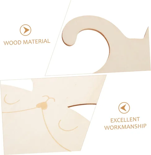 Vista 6 de Alipis Percha para ropa de armario, perchas para ropa de muñecas, perchas para ropa de bebé, perchas para niños, manualidades, colgador de ropa