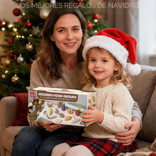 Vista 7 de Lehoo Castle - Juego de comida de madera, alimentos de juguete para niños pequeños, accesorios de cocina de simulación, frutas y verduras de corte