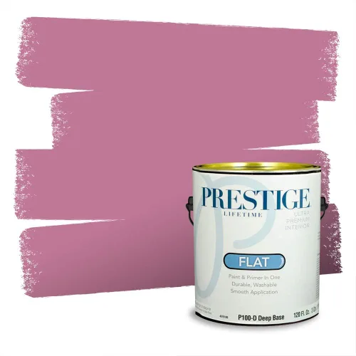 Vista 564 de Prestige Paints Pintura exterior e imprimación en uno, 1 galón, plano, coincidencia comparable de Valspar* Amber Rose*