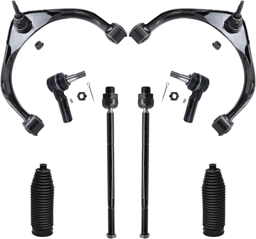 Vista 49 de Detroit Axle - Kit de suspensión frontal de 8 piezas para Chevy GMC Silverado Sierra Suburban 1500 Yukon Avalanche Cadillac Escalade brazos