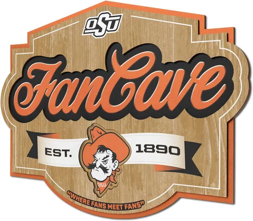 Vista 57 de YouTheFan - Letrero de cueva para fanáticos de la NCAA