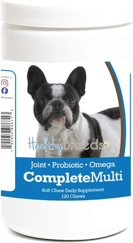 Vista 69 de Healthy Breeds Boxer todo en uno multivitamínico suave masticable 120