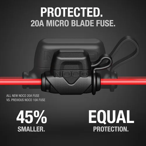 Vista 5 de Noco enchufe con pinza de batería, 12 V, Terminales de ojal