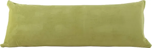 Vista 21 de EVOLIVE Micromink Suave, Piel Sintética, Funda de Almohada Corporal de Gamuza Sintética 21"x54" de Repuesto con Cierre de Cremallera
