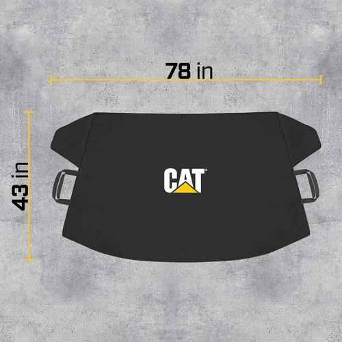 Vista 8 de Cat® - Protector contra nieve y escarcha para parabrisas, resistente a la intemperie, hielo y aguanieve, con correas antirrobo, para automóvil