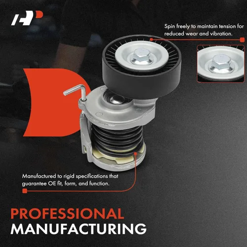 Vista 4 de A-Premium Conjunto tensor de correa con polea compatible con Audi A3 2010-2013 y Volkswagen Beetle 2013-2014, Golf 2010-2014, Passat 2012-2014