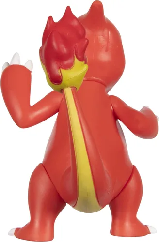 Vista 6 de Pokemon Figura de batalla Arcanine, Charmeleon y Cyndaquil exclusiva de 3 pulgadas, paquete de 2