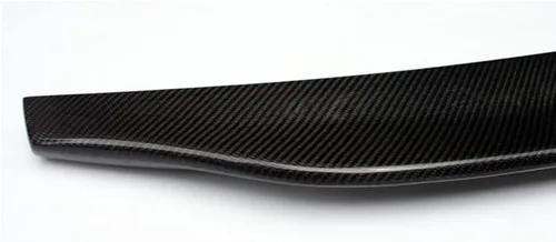 Vista 4 de Alerón real de las alas del tronco de la fibra de carbono para Audi A5 B8 4 puertas Sedan 2009-2016 (estilo caractere)