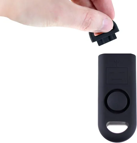 Sound Grenade by BASU® - Alarma de emergencia de 130 db para acampar y senderismo, Tripwire, oso, alarma perimetral (exterior, negro S.W.A.T.)