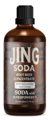 Vista 2 de Jing Soda® Crema de cerveza de raíz: cero carbohidratos, cero azúcar y sabe delicioso