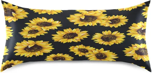 Vista 25 de Funda de almohada de satén de baloncesto para cabello y piel, fundas de almohada de satén con cierre de sobre, tamaño estándar (20 x 26 pulgadas)