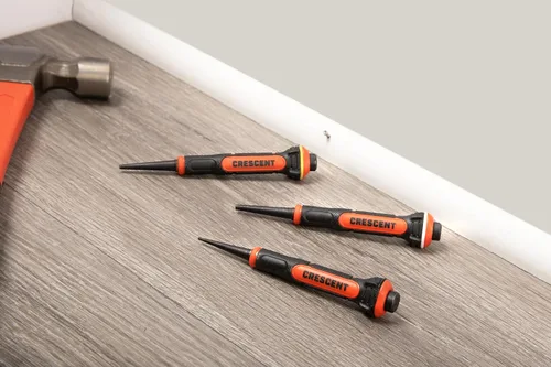 Vista 6 de Crescent Juego de 3 piezas, punzón de 5" con empuñadura - CNPS12332G