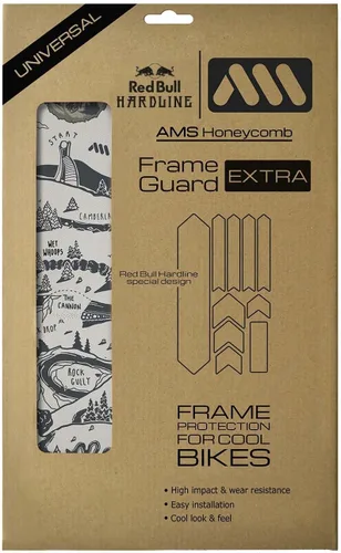 Vista 59 de All Mountain Style - Protector de marco de bicicleta extra - Ajuste universal, juego de 10 piezas para tubo descendente, vaina de cadena, desgaste