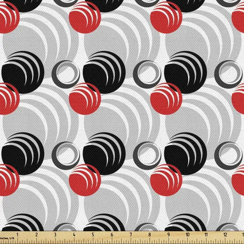 Vista 91 de Lunarable Tela de superhéroe de The Yard, expresiones retro de cómics humor, caricatura, Scream Crash Pow, tela de microfibra para artes y Amarillo