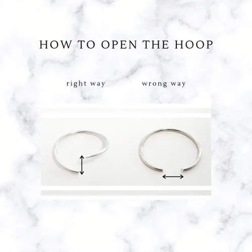 Vista 5 de Aretes de aro pequeños de plata de ley dorada para mujer, cartílago, nariz, hélix, tragus