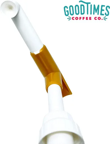 Vista 4 de Good Times Coffee Co. Bombas de salsa compatibles con Ghirardelli, paquete 1/2 fl oz por bomba, válvula sin goteo, sin BPA, diseño reutilizable
