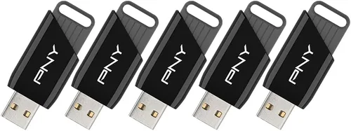 Vista 7 de PNY Unidad flash USB 3.2 Gen 1 Attaché X de 32 GB, rendimiento avanzado de hasta 130 MB/s de lectura, almacenamiento y transferencia de datos
