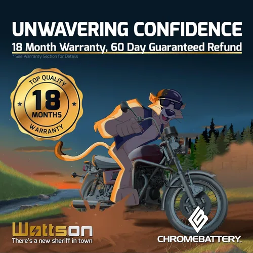 Vista 6 de UPG 12V 5Ah Batería de repuesto para Razor E100 Scooter eléctrico y gas