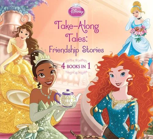 Disney Princess Take-Along Tales With 8 Storybooks and Stickers!