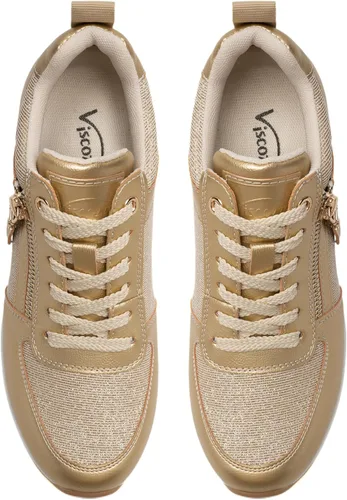 Vista 5 de Viscozzy Zapatillas de tacón alto con cuña para mujer