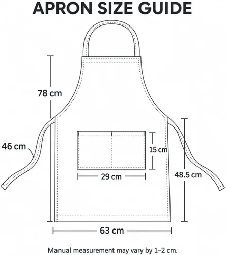 Vista 4 de Petitebella Kiss The Cook - Delantal para adulto Negro