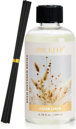 Vista 27 de Airkeep - Recarga de aceite para difusor de varillas/Brisa de abril/100ml