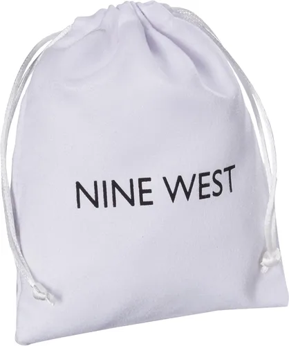 Vista 3 de Nine West Conjunto de 3 pulseras elásticas para mujer, tono plateado