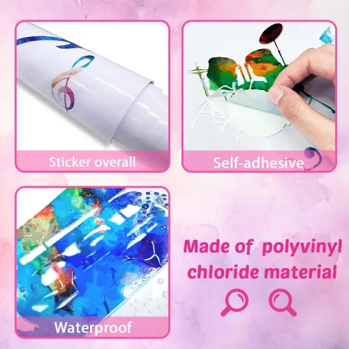 Vista 5 de SUPERDANT Adhesivo decorativo para pared de chimenea, diseño de chimenea 3D, decoración de vinilo para decoración de Navidad, sala de estar