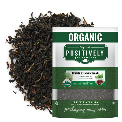 Vista 12 de Organic Positively Tea Company, Bolsas de té herbal de hibisco, 100 unidades, bolsas de té ecológicas, sin OGM