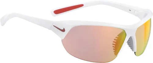 Vista 3 de Nike EV1125-106 Skylon Ace - Gafas de sol color blanco brillante, color gris con lente espejo rojo