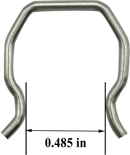 Vista 2 de 8 clips de conector de inyector de combustible, para 2003-2010 6.0 6.0L Powerstroke Diesel, clip de retención de enchufe