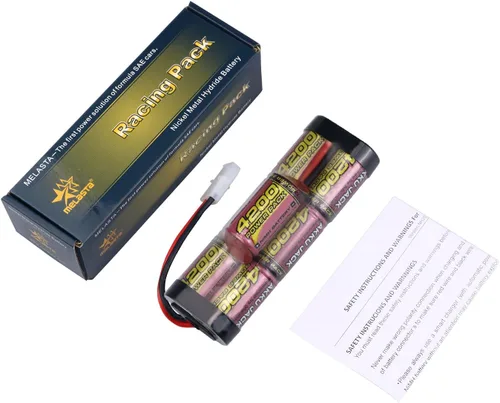 Vista 6 de melasta 8.4V 4200mAh 7-Cell Hump NiMH Batería Compatible con Tamiya Connector RC Racing Cars