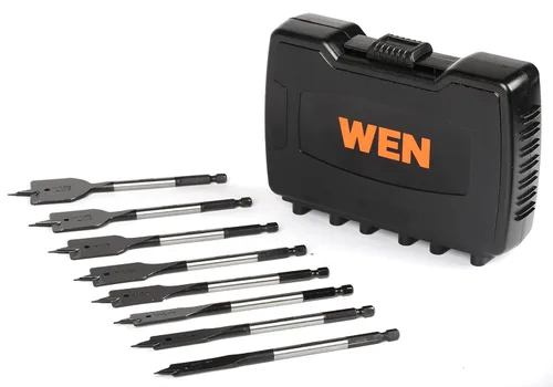 Vista 7 de Wen DB613A - Juego de brocas de taladro triflute de 6 piezas con estuche de transporte