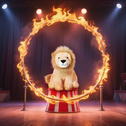 Vista 7 de Apricot Lamb Juguetes de peluche de león de peluche, suave, perfecto para niñas y niños (león amarillo, 10 pulgadas)