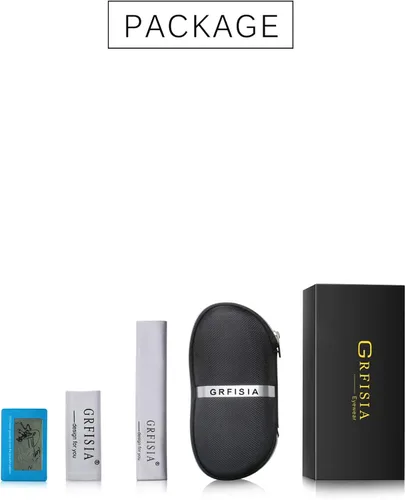 Vista 7 de GRFISIA Gafas de sol polarizadas vintage para hombres y mujeres gafas de sol para conducir 100 protección UV