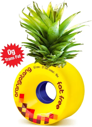 Vista 5 de Orangatang Ruedas Freeride Longboard de 2.559in (Juego de 4)