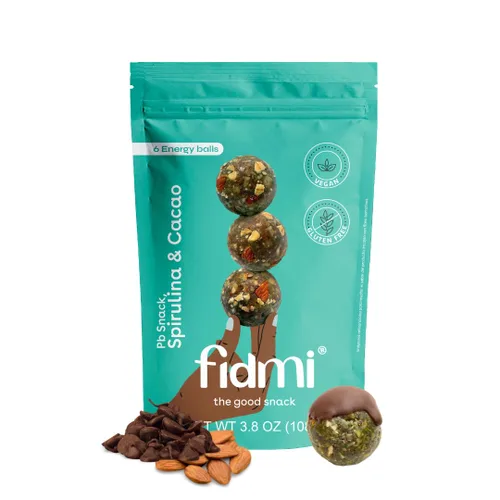 Vista 6 de Fidmi Paquete surtido de bolas energéticas de proteína para aperitivos, veganos, sin gluten, a base de plantas, superalimentos