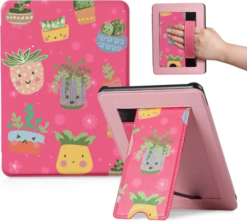 Vista 176 de CoBak Funda inteligente para Kindle Paperwhite de 6.8" de 11ª generación 2021 con función de encendido automático, ligera, delgada, de piel **Salvia
