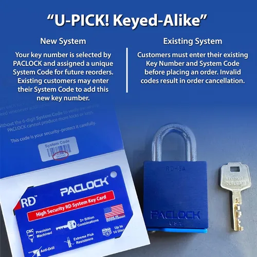 Vista 4 de PACLOCK's 7-Series Flat Back Puck w/Tapped Holes, High Security Rotating Disc, Manufacturer-Controlled Key Assigning, Exclusive Key Number, U-Pick!