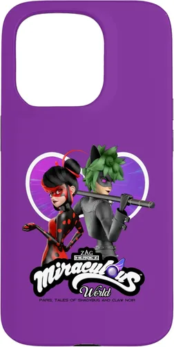 Vista 14 de Miraculous Ladybug Cat Noir Tales of Shadybug and Claw Noir - Carcasa para iPhone 17