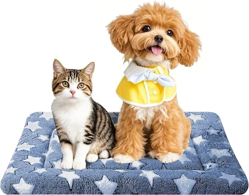 Vista 8 de Alfombrilla para Cama de Perro – Almohadilla de Perrera Suave y Cómoda para Jaula – Cama y Almohadilla Duradera para Perros y Gatos – Ideal