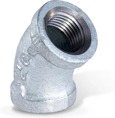 Vista 9 de Supply Giant GMFF0014-10 codo, 1/4", galvanizado