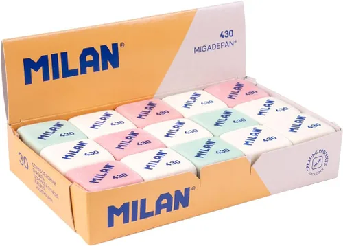 Milan CMM430 - Borrador desmenuzable (paquete de 30)