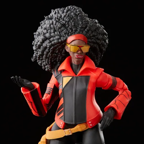 Vista 5 de Marvel Legends Spider-Man: Across The Spider-Verse - Figura de acción de Spider-Woman de 6 pulgadas estándar