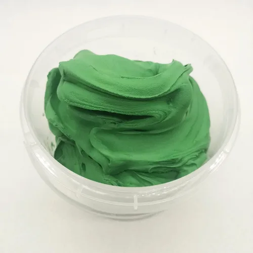 Vista 2 de Arcilla de modelado Air Dry de 10.5 onzas, arcilla mágica ultraligera, masa de moldeo, colores primarios, kit de manualidades (verde oscuro)